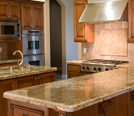Residential Stone Countertop Sealing
